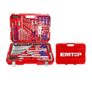 شنطة عدة 142قطعة خدمة شاقة EMTOP